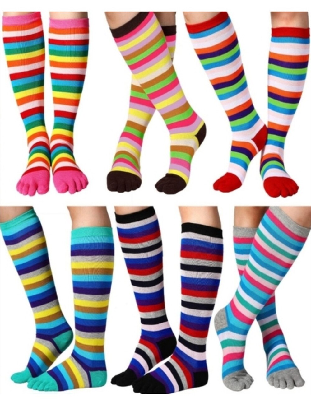 Toe Socks! Teal Toe! Bundle 3 For $15!